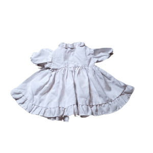 White doll dress